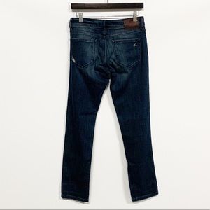 DL1961 Jeans - DL1961 | Riley Boyfriend Distressed Darkwash Jean DL1961 Jeans - DL1961 | Riley Boyfriend Distressed Darkwash Jean
